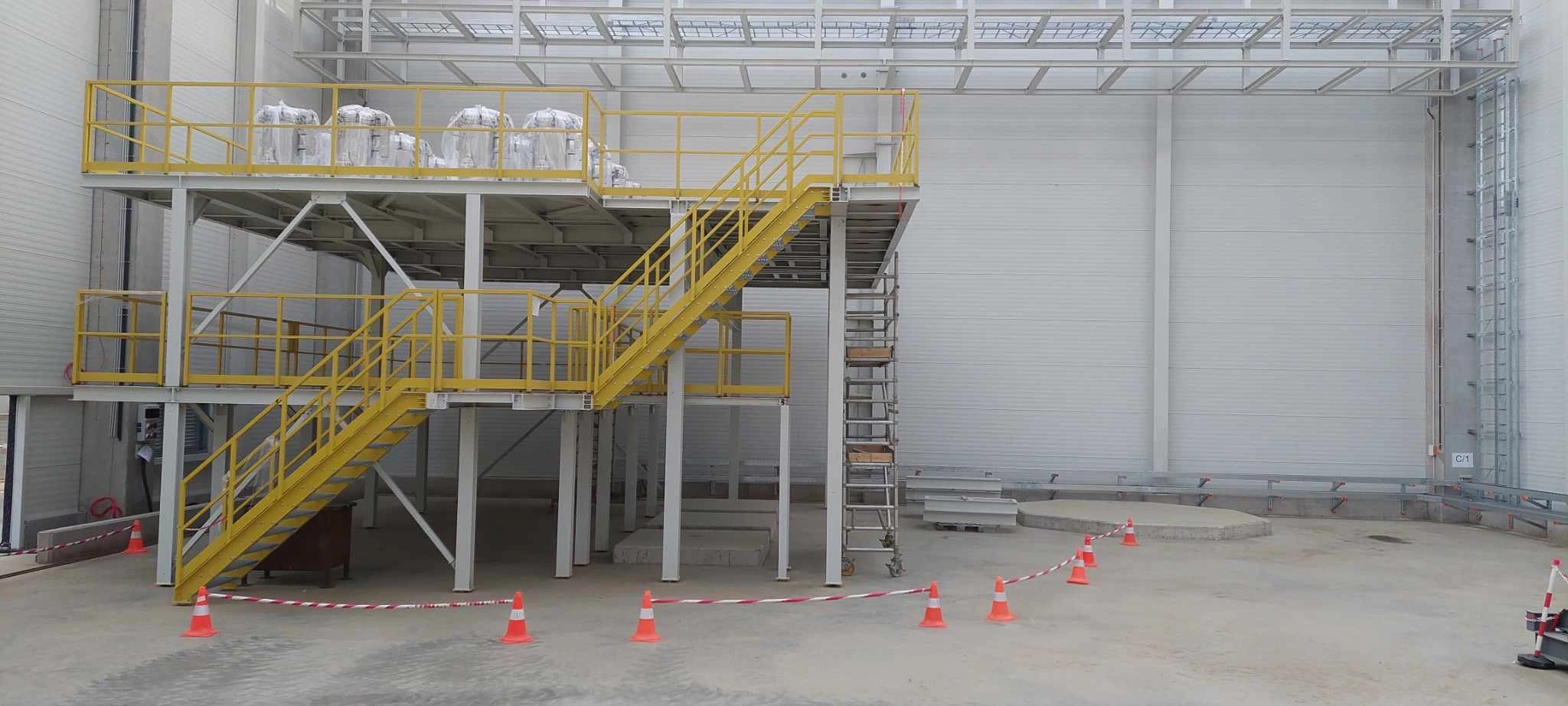 Szigetelés munka közben